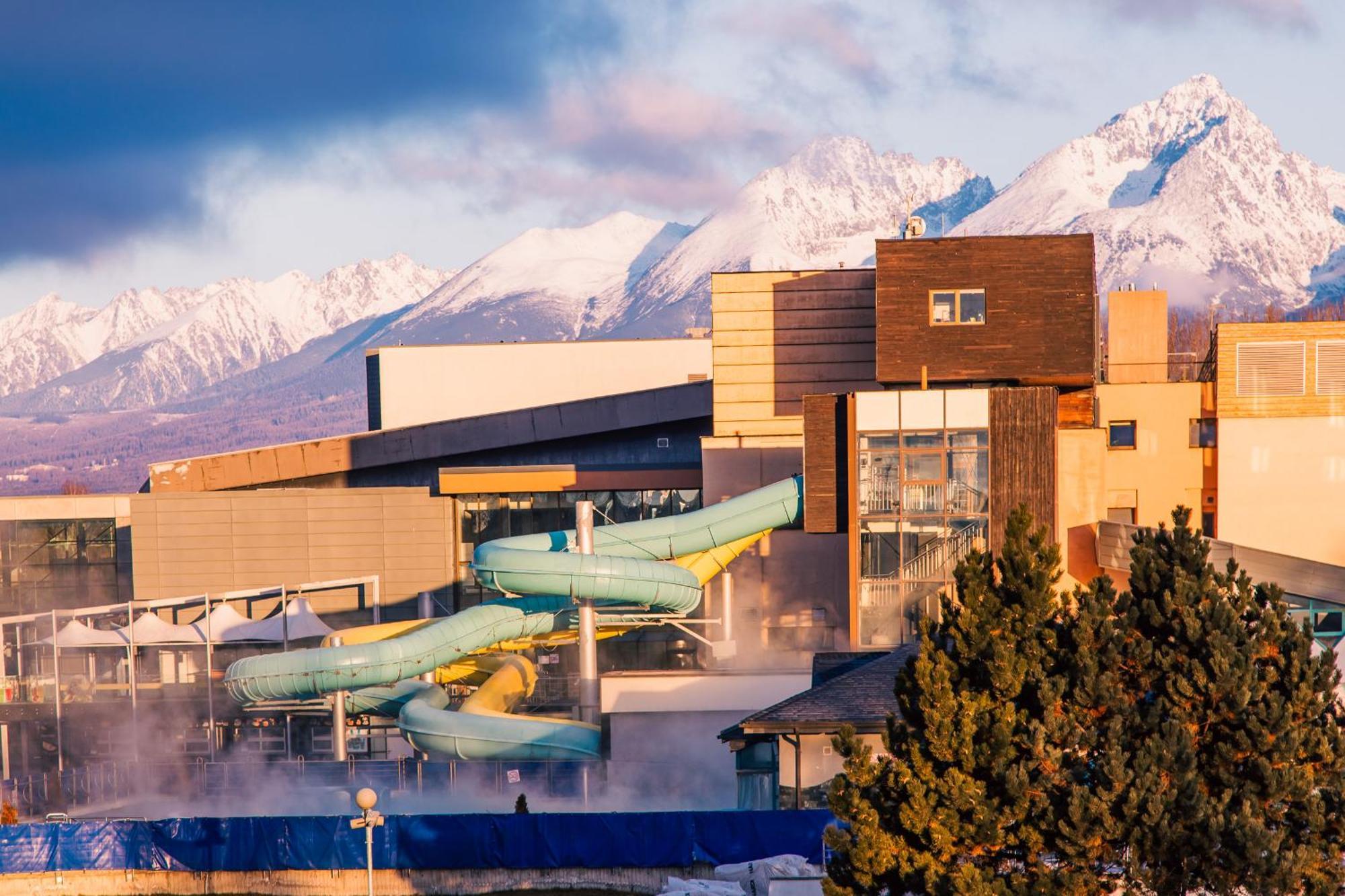 Pension Aqualand Free Parking Poprad Exteriör bild