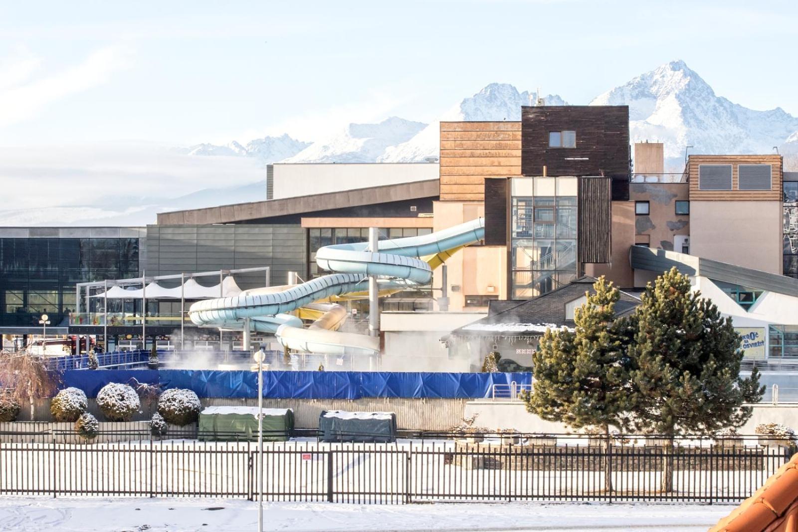 Pension Aqualand Free Parking Poprad Exteriör bild